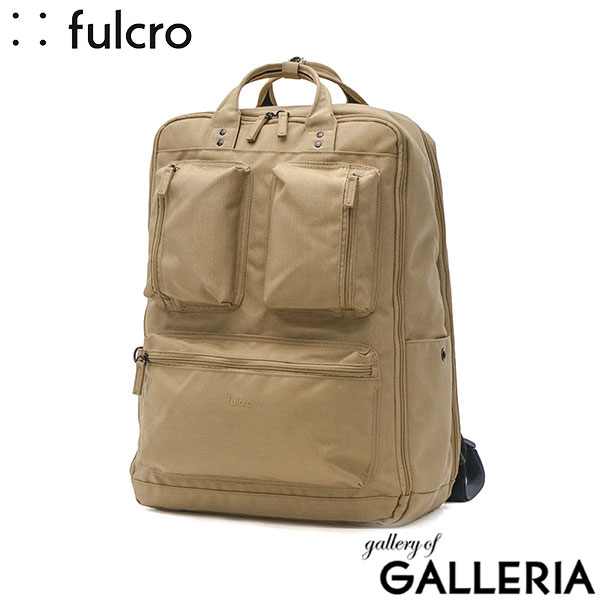 フルクロ リュック メンズ レディース 通勤 大容量 fulcro リュックサック バッグ おしゃれ カジュアル ブランド 大きめ 旅行 出張 ビジネス パソコン 撥水 30L B4 A4 2層 Explorer vertical fma-0015