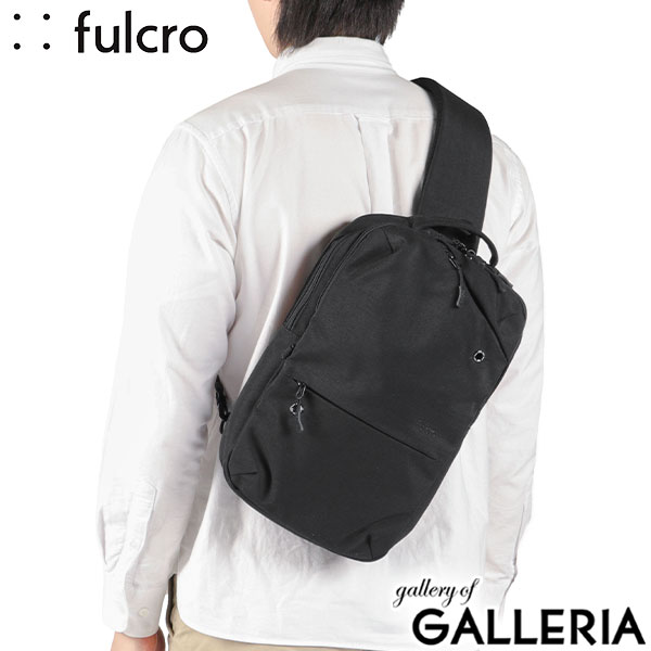 fulcro フルクロ ボディバッグ 無地 シンプル 縦型 撥水 タブレット 縦 Explorer pro cross fma-0042