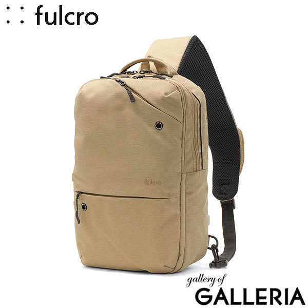 fulcro フルクロ ボディバッグ 無地 シンプル 縦型 撥水 タブレット 縦 Explorer pro cross fma-0042
