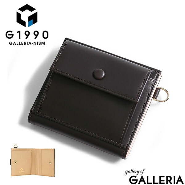 二つ折り財布 メンズ G1990 Raffine ラフィネ FOLDED MINI WALLET FRENCH KIP 二つ折り 財布 ミニ財布 コンパクト 小さめ 本革 フレンチキップ レザー ジーイチキュウキュウゼロ B01002-03