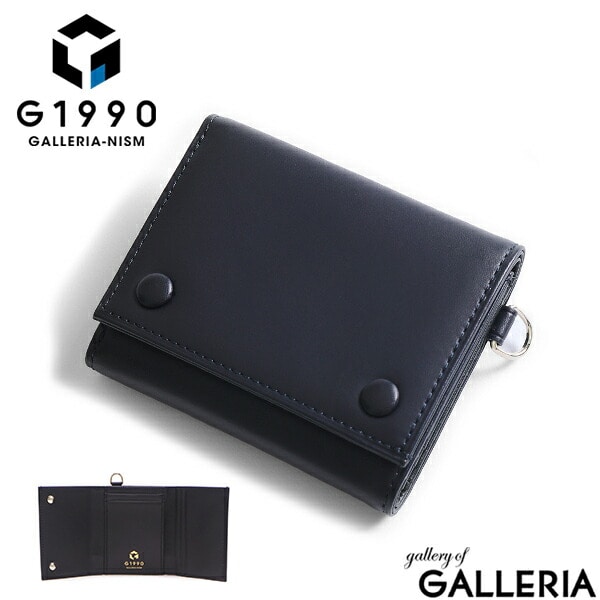 三つ折り財布 メンズ G1990 Raffine ラフィネ TRI-FOLDED WALLET FRENCH KIP 三つ折り 財布 ミニ財布 コンパクト 小さめ 本革 フレンチキップ レザー ジーイチキュウキュウゼロ B01002-05