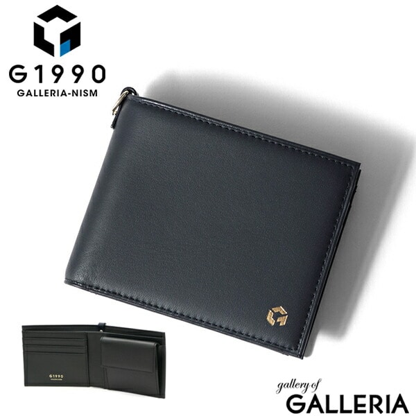 二つ折り財布 メンズ G1990 Solace ソレス FOLDED WALLET FRACTALE CALTUS 二つ折り 財布 小銭入れ 小さめ 本革 革 牛革 レザー ジーイチキュウキュウゼロ B01003-03