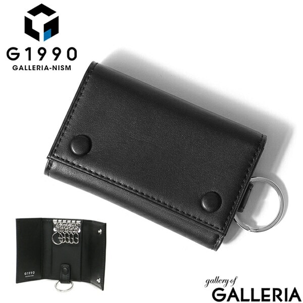 キーケース メンズ G1990 Solace ソレス KEY CASE FRACTALE CALTUS 鍵 鍵入れ ミニ財布 小さめ コンパクト 本革 革 牛革 レザー ジーイチキュウキュウゼロ B01003-04