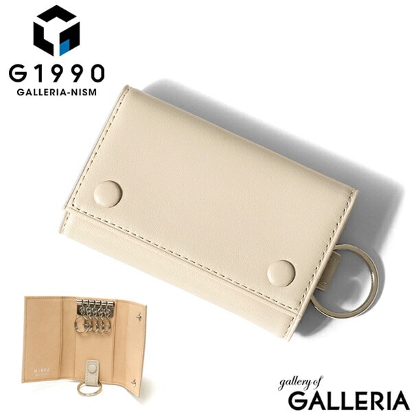 キーケース メンズ G1990 Solace ソレス KEY CASE FRACTALE CALTUS 鍵 鍵入れ ミニ財布 小さめ コンパクト 本革 革 牛革 レザー ジーイチキュウキュウゼロ B01003-04