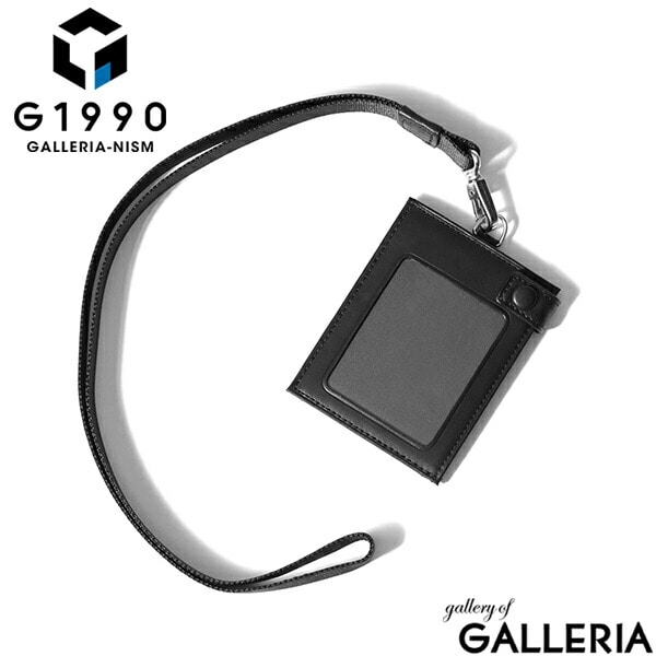 IDケース メンズ G1990 Solace ソレス ID CARD HOLDER FRACTALE CALTUS パスケース カードホルダー 定期入れ クリア コンパクト 本革 革 牛革 レザー ジーイチキュウキュウゼロ B01003-05