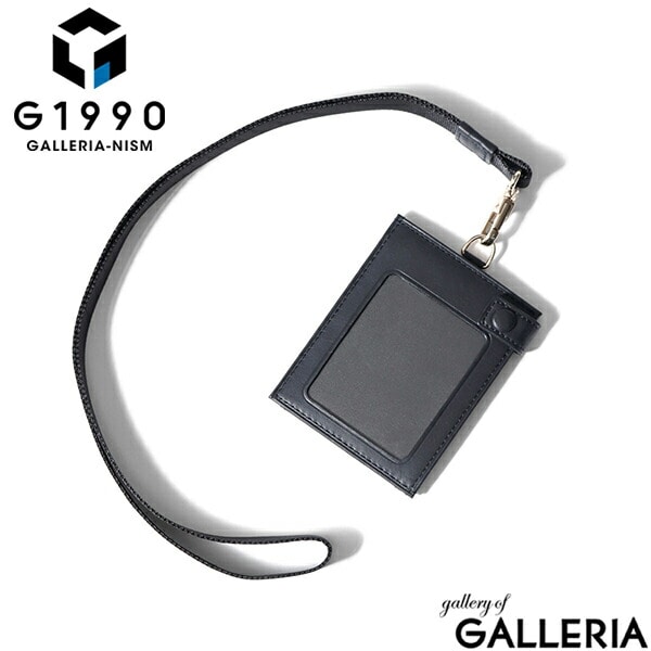 IDケース メンズ G1990 Solace ソレス ID CARD HOLDER FRACTALE CALTUS パスケース カードホルダー 定期入れ クリア コンパクト 本革 革 牛革 レザー ジーイチキュウキュウゼロ B01003-05