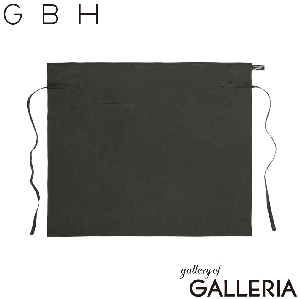 GBH ジービーエイチ エプロン 飲食店 レストラン 男女兼用 シンプル 無地 メンズ レディース 大人 HALF APRON