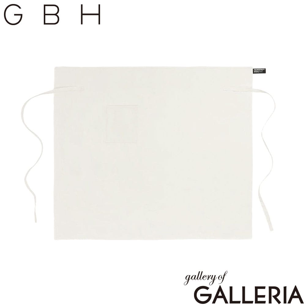 GBH ジービーエイチ エプロン 飲食店 レストラン 男女兼用 シンプル 無地 メンズ レディース 大人 HALF APRON