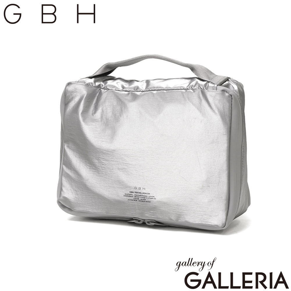 GBH ジービーエイチ ポーチ 化粧ポーチ コスメポーチ プレゼント 雑貨 おしゃれ シンプル トラベルポーチ TRAVEL POUCH