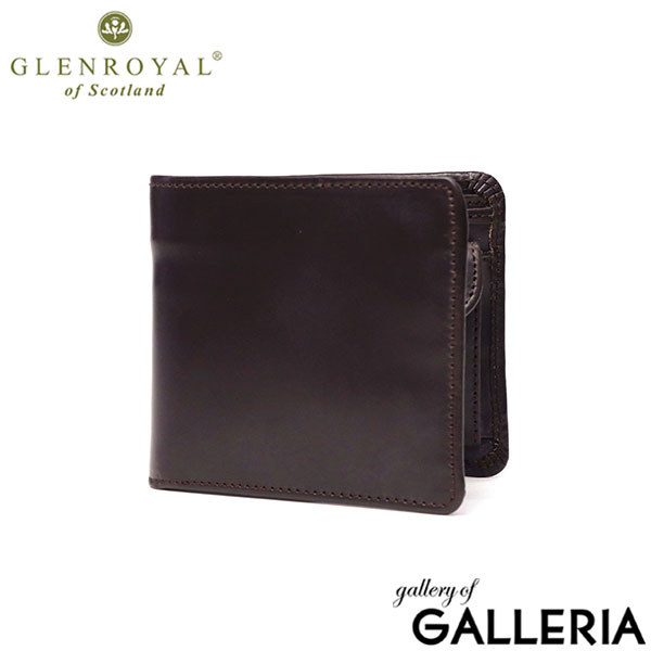 【正規品3カ月保証】 グレンロイヤル 二つ折り財布 メンズ レディース 折財布 小さめ GLENROYAL ブランド 大人 おしゃれ 上品 ミニ 財布 小銭入れ付き 札入れ カード入れ 本革 HIP WALLET WITH DIVIDER 03-6171