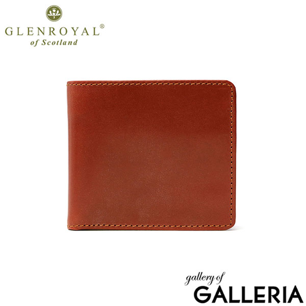 【正規品3カ月保証】 グレンロイヤル 二つ折り財布 メンズ レディース 折財布 小さめ GLENROYAL ブランド 大人 おしゃれ 上品 ミニ 財布 小銭入れ付き 札入れ カード入れ 本革 HIP WALLET WITH DIVIDER 03-6171