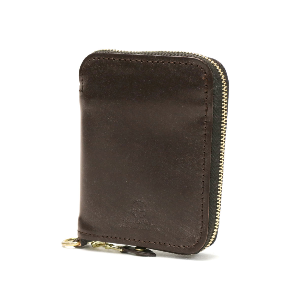 3カ月保証 グレンロイヤル 2つ折り財布 GLENROYAL ジップアラウンドスモールウォレット ZIP AROUND SMALL WALLET 財布 本革 小銭入れ付き ミニ 軽量 ラウンドファスナー メンズ レディース 03-5866