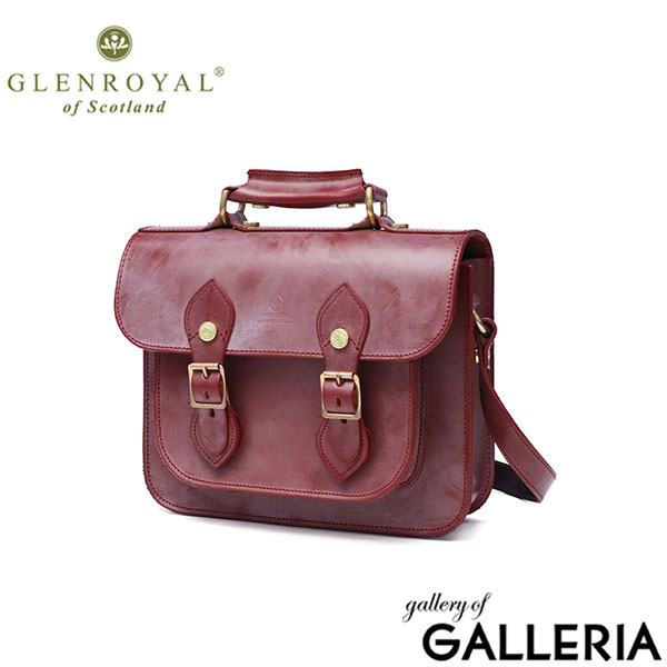 【正規品3カ月保証】 グレンロイヤル ショルダーバッグ メンズ レディース 斜めがけバッグ 小さめ GLENROYAL ブランド 大人 おしゃれ 上品 ミニ ショルダー バッグ 本革 A5 コンパクト SATCHEL BAG 9INCH 02-6015