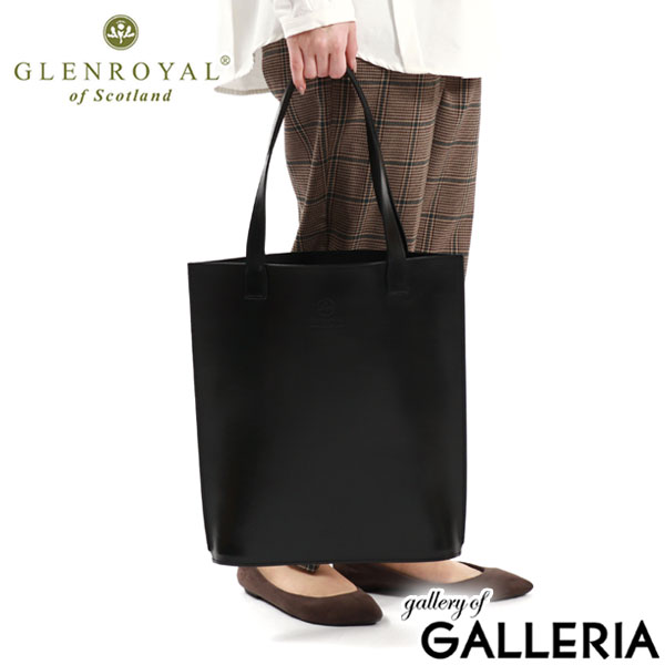 正規品3カ月保証 グレンロイヤル トートバッグ メンズ レディース 無地 大きめ GLENROYAL バッグ 本革 革 レザー A4 縦型 肩掛け 軽量 シンプル ビジネス 黒 オシャレ 撥水 TOTE BAG TALL 01-5823
