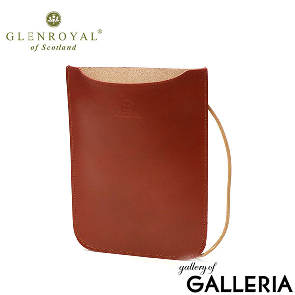 正規品3カ月保証 グレンロイヤル ショルダーバッグ メンズ レディース 斜めがけ ブランド GLENROYAL 小さめ 40代 50代 60代 かっこいい 本革 大人 軽量 革 レザー モバイルフォンショルダーバッグ 03-5822