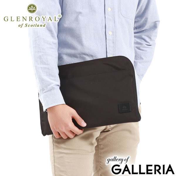 正規品3カ月保証 グレンロイヤル PCケース クラッチバッグ メンズ レディース クッション GLENROYAL クラッチ おしゃれ 13インチ A4 ブランド 軽量 撥水 日本製 CLUTCH BAG NYLON TWILL J2-0017