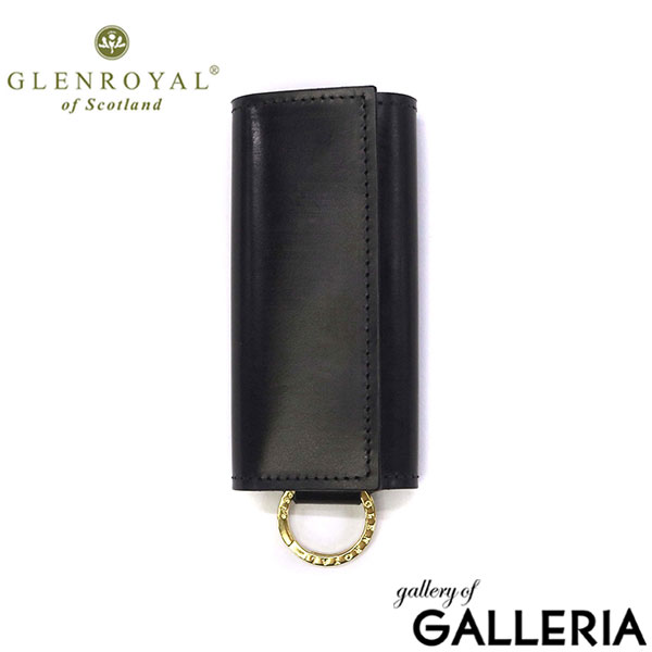 【正規品3カ月保証】 グレンロイヤル キーケース メンズ レディース スマートキー 革 本革 GLENROYAL 鍵入れ 鍵 ブランド レザー コンパクト ミニ 大人 おしゃれ シンプル KEY CASE WITH DET FLAT RING 03-5815