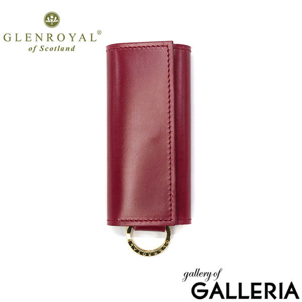 【正規品3カ月保証】 グレンロイヤル キーケース メンズ レディース スマートキー 革 本革 GLENROYAL 鍵入れ 鍵 ブランド レザー コンパクト ミニ 大人 おしゃれ シンプル KEY CASE WITH DET FLAT RING 03-5815