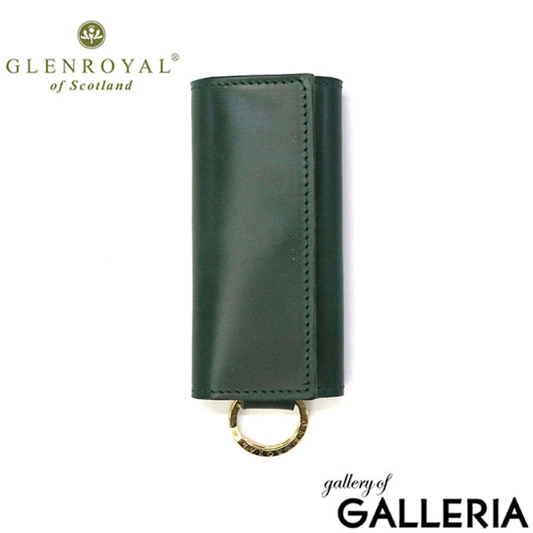 【正規品3カ月保証】 グレンロイヤル キーケース メンズ レディース スマートキー 革 本革 GLENROYAL 鍵入れ 鍵 ブランド レザー コンパクト ミニ 大人 おしゃれ シンプル KEY CASE WITH DET FLAT RING 03-5815
