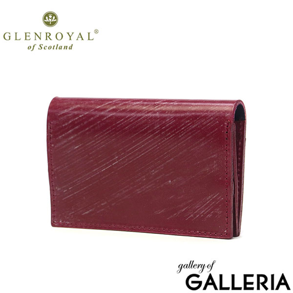 【正規品3カ月保証】 グレンロイヤル カードケース メンズ レディース スリム 薄型 本革 革 GLENROYAL 名刺入れ カード入れ コンパクト 大人 ブランド おしゃれ レザー シンプル SLIM SQUARE CARD CASE 03-5816