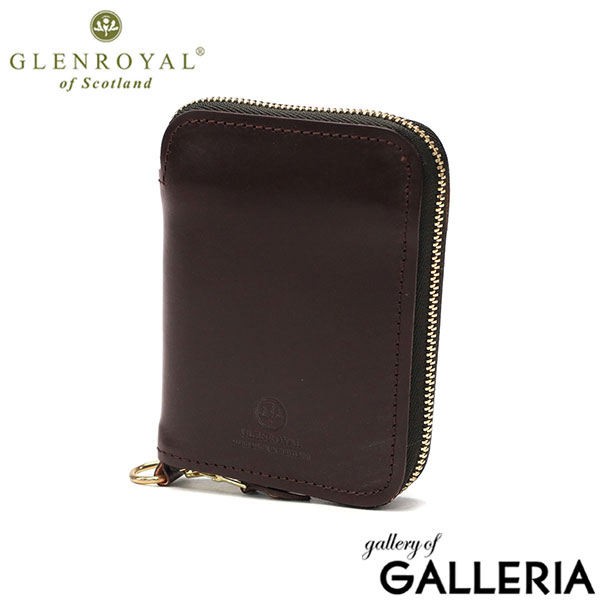 【正規品3カ月保証】 グレンロイヤル 財布 メンズ レディース コンパクト GLENROYAL 二つ折 二つ折り ブランド おしゃれ 本革 革 レザー ミニ財布 小銭入れあり ラウンドファスナー SMALL ZIP WALLET 03-5814