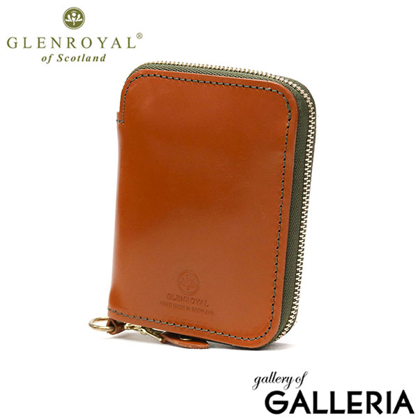 【正規品3カ月保証】 グレンロイヤル 財布 メンズ レディース コンパクト GLENROYAL 二つ折 二つ折り ブランド おしゃれ 本革 革 レザー ミニ財布 小銭入れあり ラウンドファスナー SMALL ZIP WALLET 03-5814