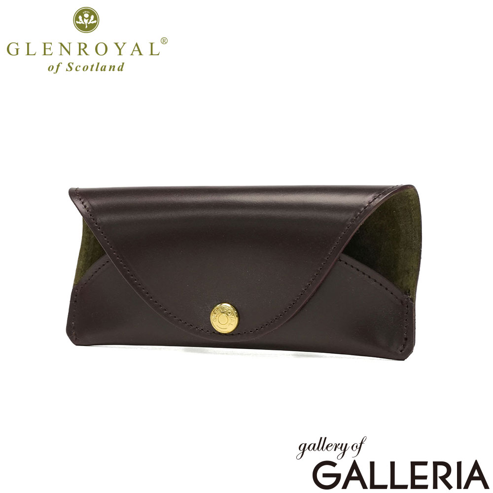 GLENROYAL グレンロイヤル メガネケース 革小物 シンプル めがね サングラス FLAT FLAP OPTICAL CASE 03-5916