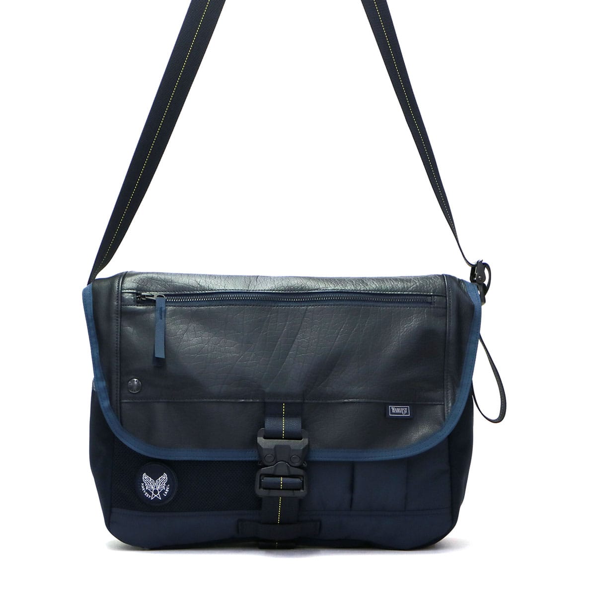 ハーヴェストレーベル メッセンジャーバッグ HARVEST LABEL CUSTOM カスタム MESSENGER BAG(M)斜めがけ ショルダー ミリタリー メンズ ハーヴェストレーベル 日本製 HC-0105
