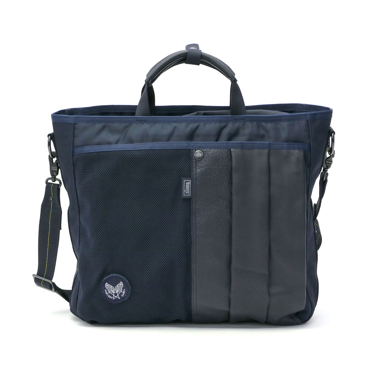 ハーヴェストレーベル 2WAYブリーフトート HARVEST LABEL CUSTOM カスタム 2-WAY TOTEブリーフケース トートバッグ ショルダー 斜めがけ 通勤 ビジネス ミリタリー メンズ ハーベストレーベル 日本製 HC-0109