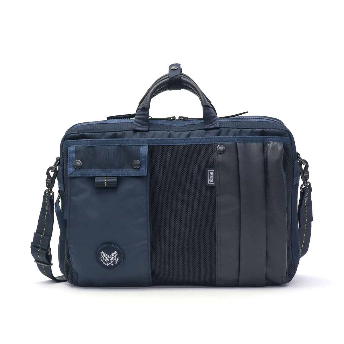ハーヴェストレーベル 2WAYブリーフ HARVEST LABEL CUSTOM カスタム 2WAY BRIEF ブリーフケースショルダー 斜めがけ 通勤 ビジネス ミリタリー メンズ ハーベストレーベル 日本製 HC-0110