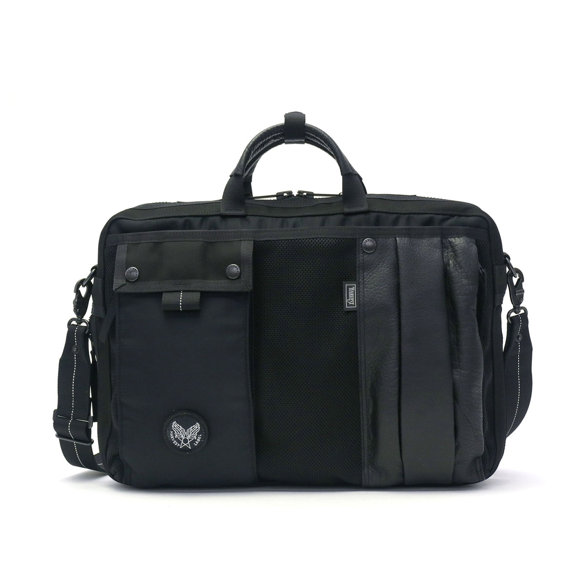 ハーヴェストレーベル 2WAYブリーフ HARVEST LABEL CUSTOM カスタム 2WAY BRIEF ブリーフケースショルダー 斜めがけ 通勤 ビジネス ミリタリー メンズ ハーベストレーベル 日本製 HC-0110