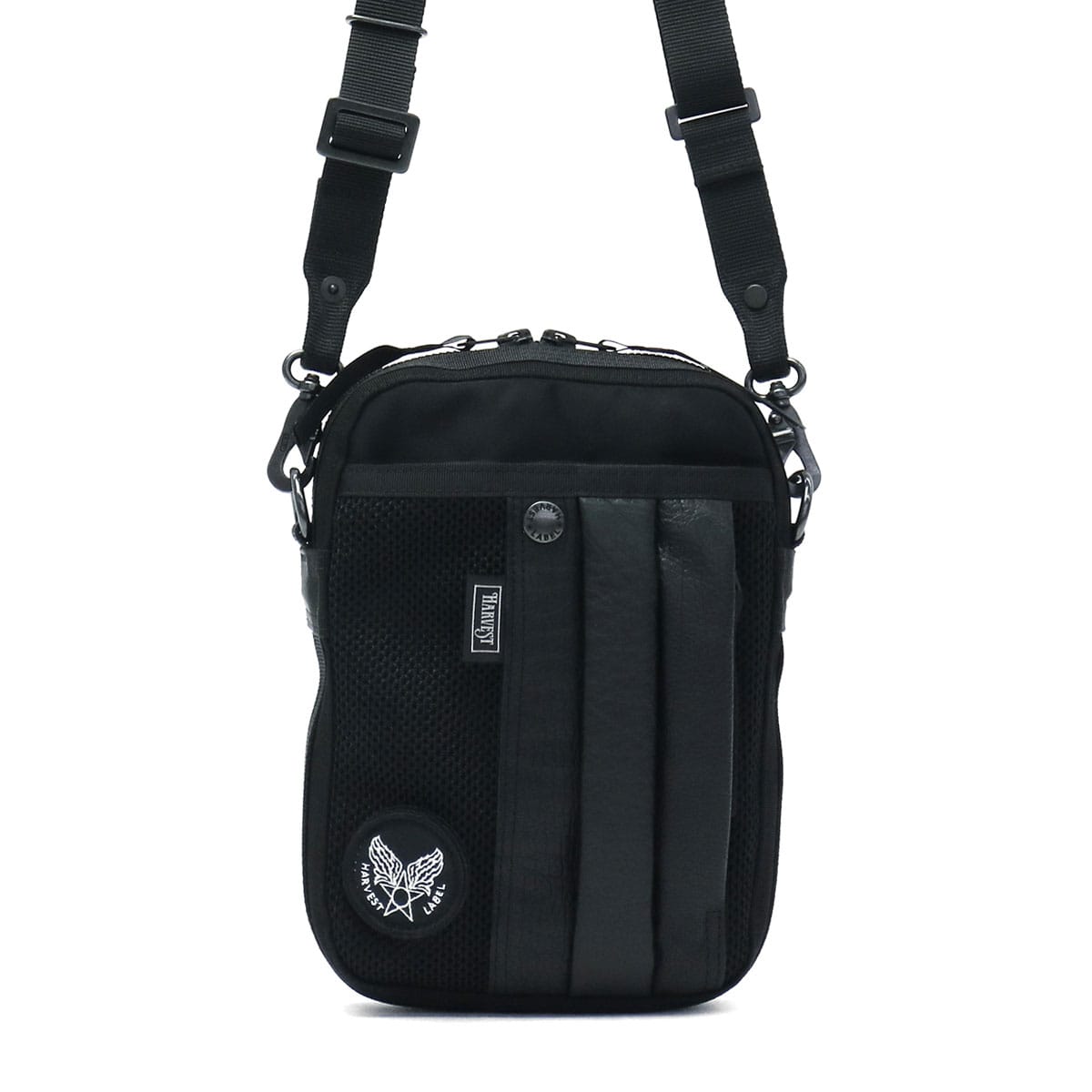 ハーヴェストレーベル ショルダーバッグ HARVEST LABEL CUSTOM カスタム MINI SHOLDER 2WAY斜めがけ ミニショルダー ポーチ ウエスト ミリタリー メンズ ハーベストレーベル 日本製 HC-0112