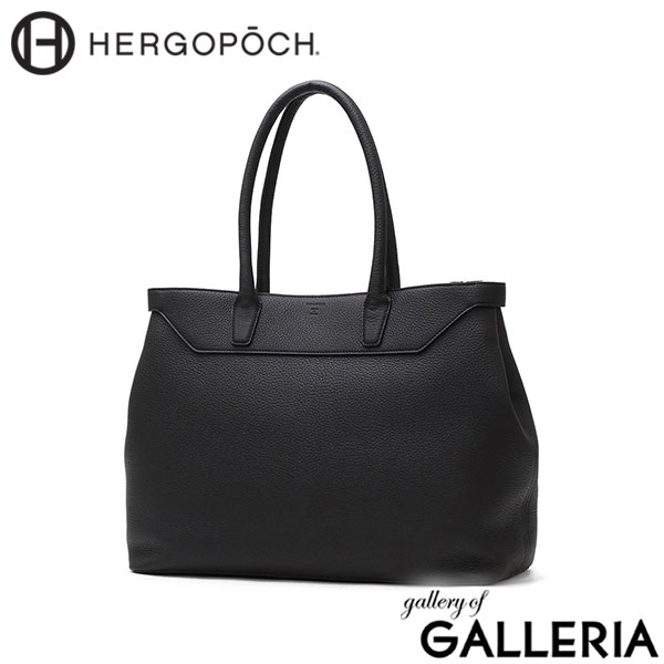 【正規取扱店】 エルゴポック トートバッグ メンズ B4 大きめ ブランド HERGOPOCH トート バッグ レザー カジュアル 本革 牛革 革 ビジネス 軽量 TL トリヨンラグーン シュリンクレザー トートバッグM TL-TTM