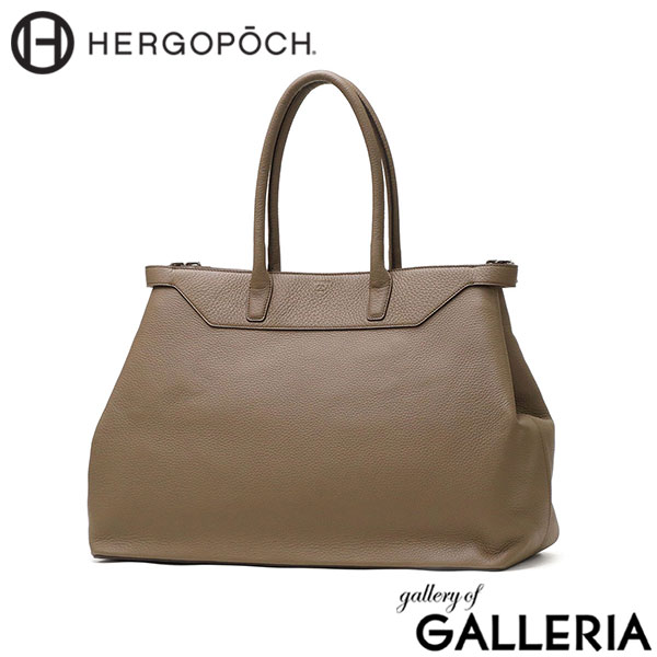 【正規取扱店】 エルゴポック トートバッグ メンズ B4 大きめ ブランド HERGOPOCH トート バッグ レザー カジュアル 本革 牛革 革 ビジネス 軽量 TL トリヨンラグーン シュリンクレザー トートバッグ TL-TT