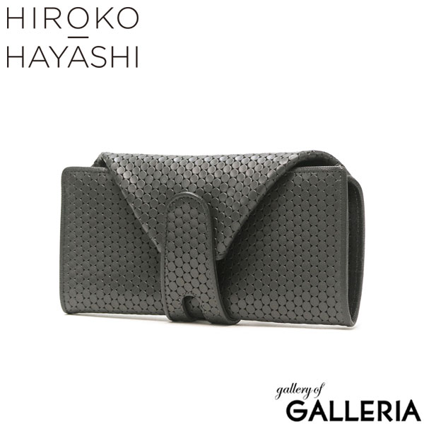 ヒロコ ハヤシ 長財布 レディース メンズ HIROKO HAYASHI 財布 ギャルソン ブランド 本革 かぶせ 黒 30代 40代 50代 カード入れ 多い 日本製 小銭入れ 革 レザー 軽量 長財布ミニ CARDINALE カルディナーレ 711-07834