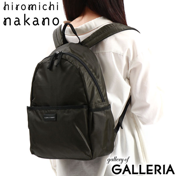 ヒロミチナカノ リュック レディース リュックサック おしゃれ hiromichi nakano バッグ ナカノ ヒロミチ 大人 旅行 軽量 軽い 黒 A4 デイパック キャリーオン セットアップ きれいめ シンプル ラコルト 63693