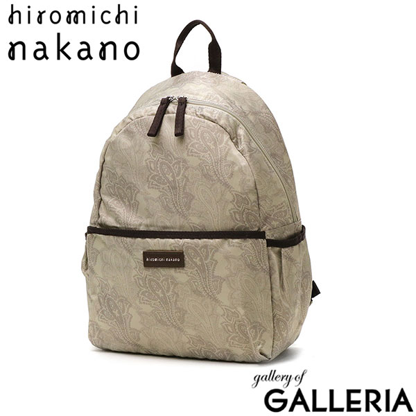 ヒロミチナカノ リュック レディース リュックサック おしゃれ hiromichi nakano バッグ ナカノ ヒロミチ 大人 旅行 軽量 軽い 黒 A4 デイパック キャリーオン セットアップ きれいめ シンプル ラコルト 63693