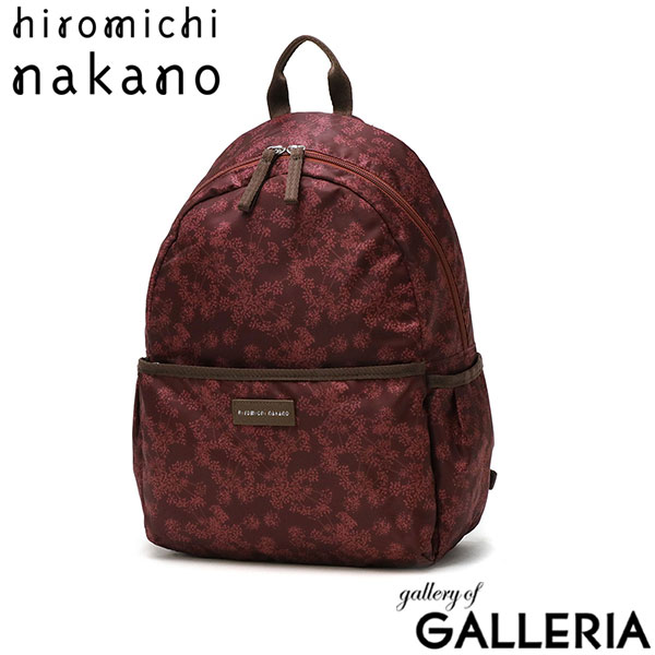 ヒロミチナカノ リュック レディース リュックサック おしゃれ hiromichi nakano バッグ ナカノ ヒロミチ 大人 旅行 軽量 軽い 黒 A4 デイパック キャリーオン セットアップ きれいめ シンプル ラコルト 63693