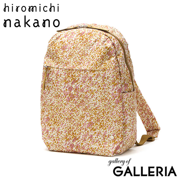 ヒロミチナカノ リュック レディース 小さめ hiromichi nakano リュックサック デイパック バックパック 通勤 おしゃれ 軽量 旅行 軽い 大人 総柄 ブランド 大人かわいい 可愛い カジュアル コンパクト B5 フェズリ 17523