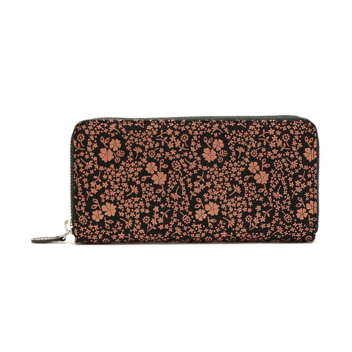 印傳屋 長財布 印伝 財布 ラウンドファスナー ラウンドファスナー長財布 インデンヤ INDEN-YA 束入F 本革 革レディースメンズ 上原勇七 甲州印伝 和小物 漆 和柄 日本製 2317