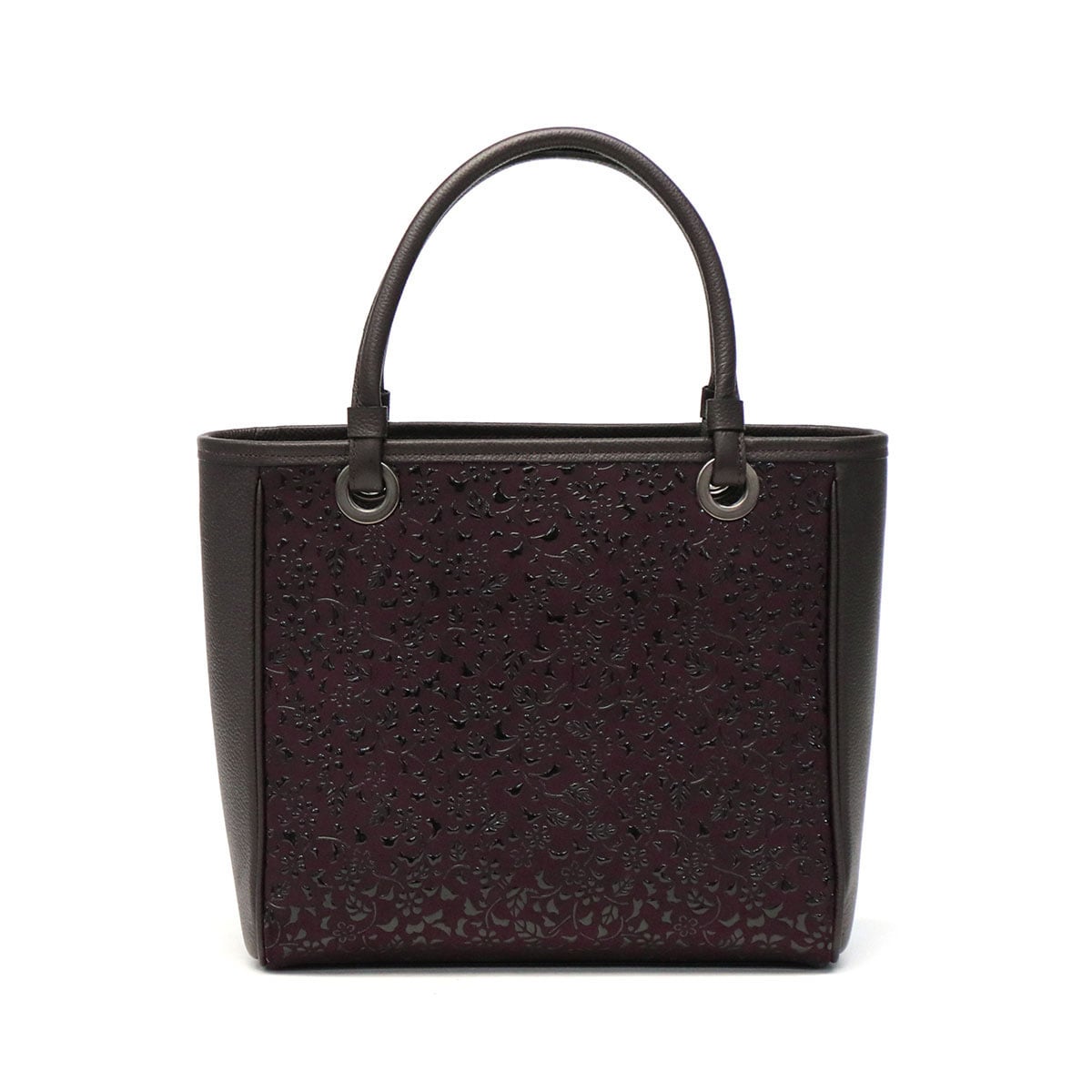 印傳屋 バッグ 印伝 インデンヤ INDEN-YA 17手提げ トートバッグ 小さめ レディース ミニバッグ 本革 上原勇七甲州印伝和柄 漆 革 日本製 6317