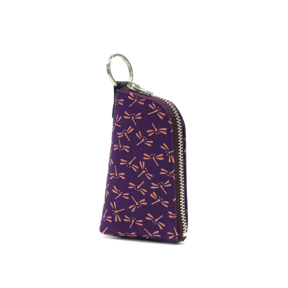 印傳屋 キーケース 印伝 インデンヤ INDEN-YA 印傳屋 キーケースD スマートキー キーホルダー レディース メンズ 和小物 和柄 革 日本製 4707