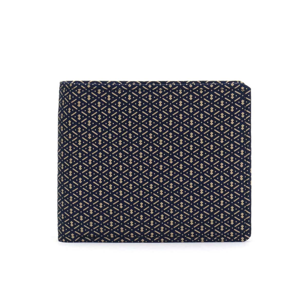 印傳屋 二つ折り財布 印伝 インデンヤ INDEN-YA 財布 折り財布 札入J 小銭入れ付き レディース メンズ 上原勇七甲州印伝 日本製 和小物 和柄 革 2006