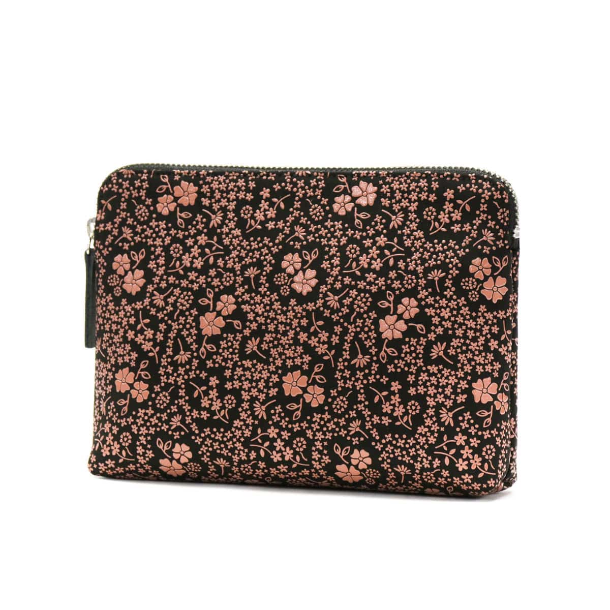 印傳屋 ポーチ 印伝 INDEN-YA インデンヤ 印傳屋 No.14 ポーチ 小物入れ ケース レディース メンズ 上原勇七 甲州印伝 和小物 和柄 本革 漆 日本製 4414