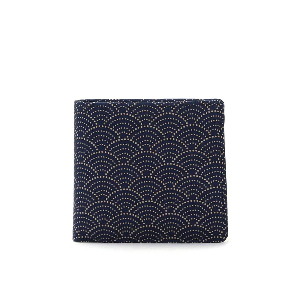 印傳屋 財布 印伝 インデンヤ INDEN-YA 二つ折り 二つ折り財布 BOX型小銭入れ 本革 革 札入S レディースメンズ上原勇七 甲州印伝 和小物 和柄 日本製 2008