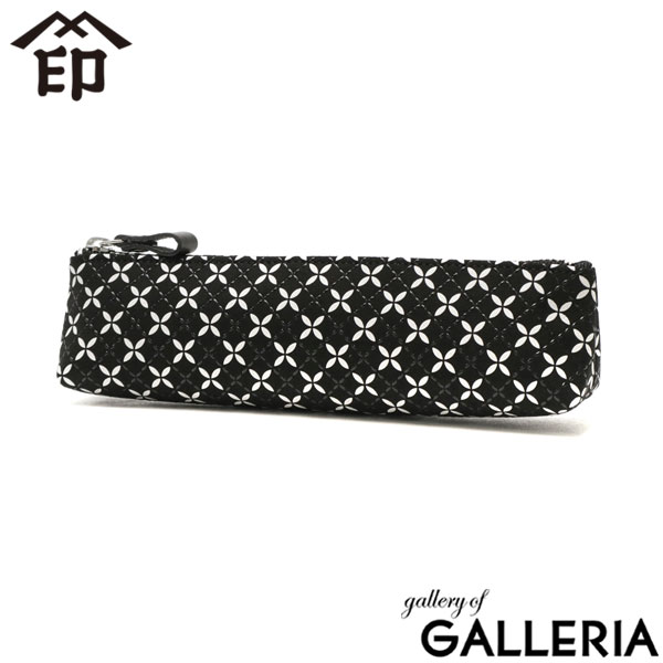 印傳屋 筆箱 印伝 インデンヤ INDEN-YA そよか ペンケースA 本革 鹿革 革 ペンケース レザー 漆 軽量 上原勇七 甲州印伝 七宝繋ぎ 和柄 上品 日本製 レディース 8816