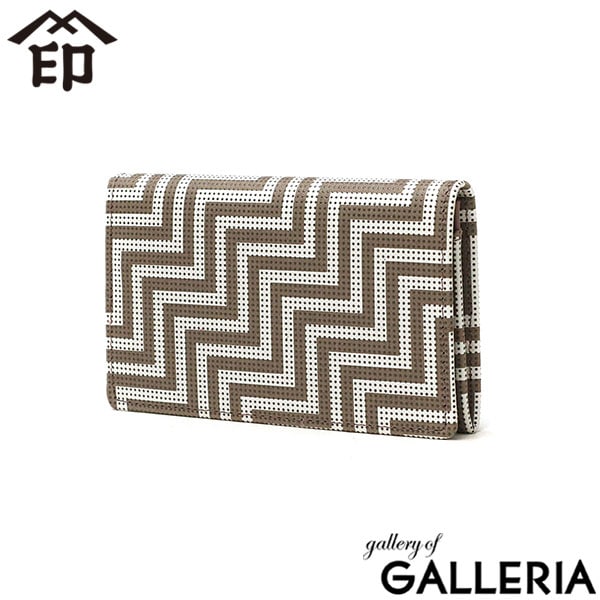 印傳屋 名刺入れ レディース 革 印伝屋 インデンヤ カードケース ブランド スリム 軽い 薄い 薄型 おしゃれ お洒落 本革 レザー ケース ビジネス INDEN-YA 印伝 上原勇七 甲州印伝 日本製 CHEVRON シェブロン 名刺入 7607