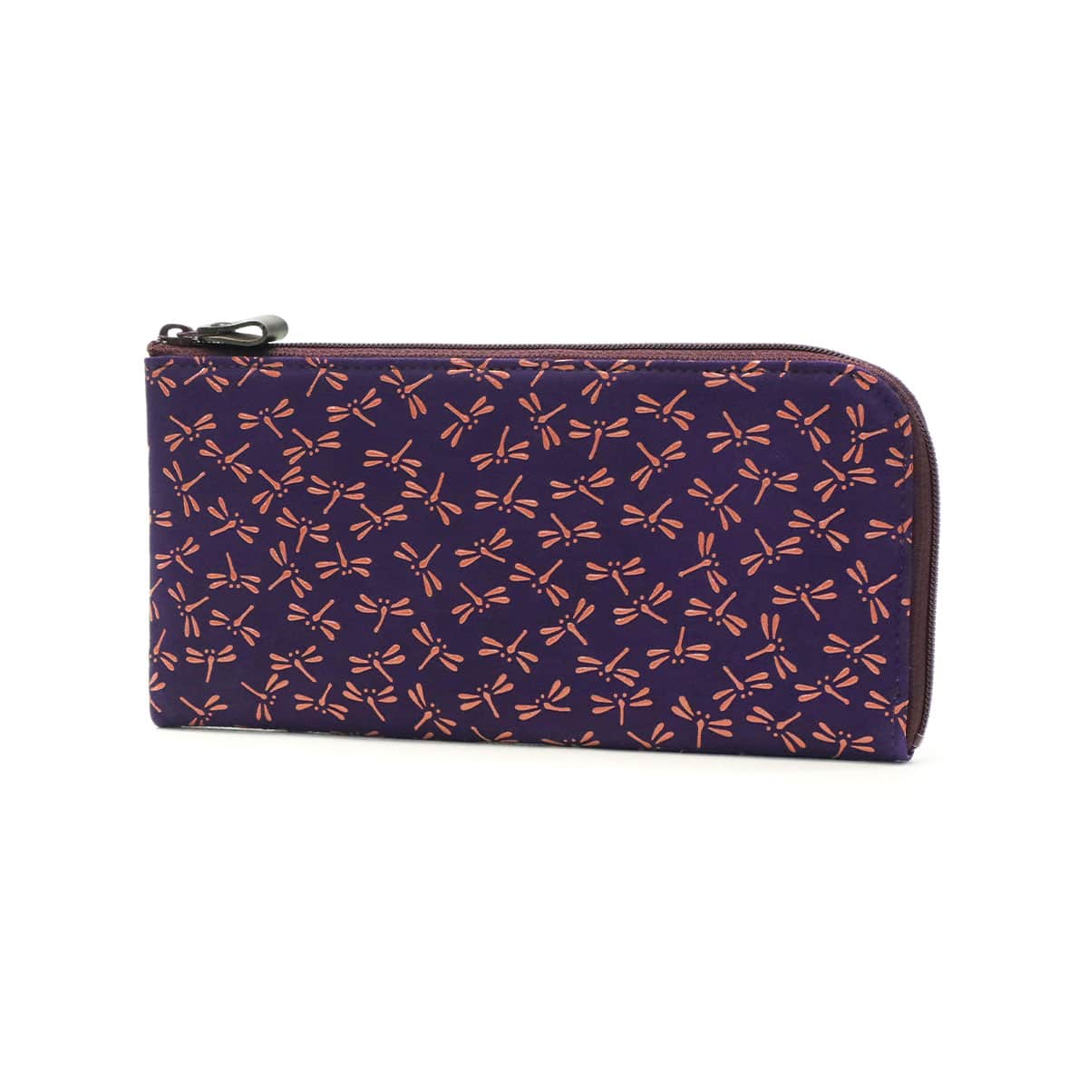 印傳屋 長財布 印伝 インデンヤ INDEN-YA 財布 L字ファスナー長財布 束入A スリム レディース メンズ 上原勇七 甲州印伝 和小物 和柄 漆 革 日本製 2315