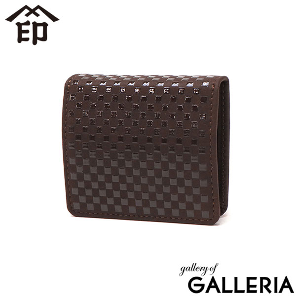 印傳屋 コインケース レディース メンズ INDEN-YA 小銭入れ 革 ブランド 本革 印伝 ミニ財布 おしゃれ ボックス ボックス型 漆 黒 緑 財布 小銭 コンパクト 日本製 上原勇七 甲州印伝 INISHIE 小銭入F 9901