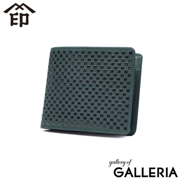 印傳屋 二つ折り財布 レディース メンズ ブランド 革 本革 鹿革 INDEN-YA 財布 二つ折り 小銭入れ カード 小さい コンパクト 日本製 大人 上品 おしゃれ 和風 和柄 漆 印伝 上原勇七 甲州印伝 INISHIE 札入J 9903